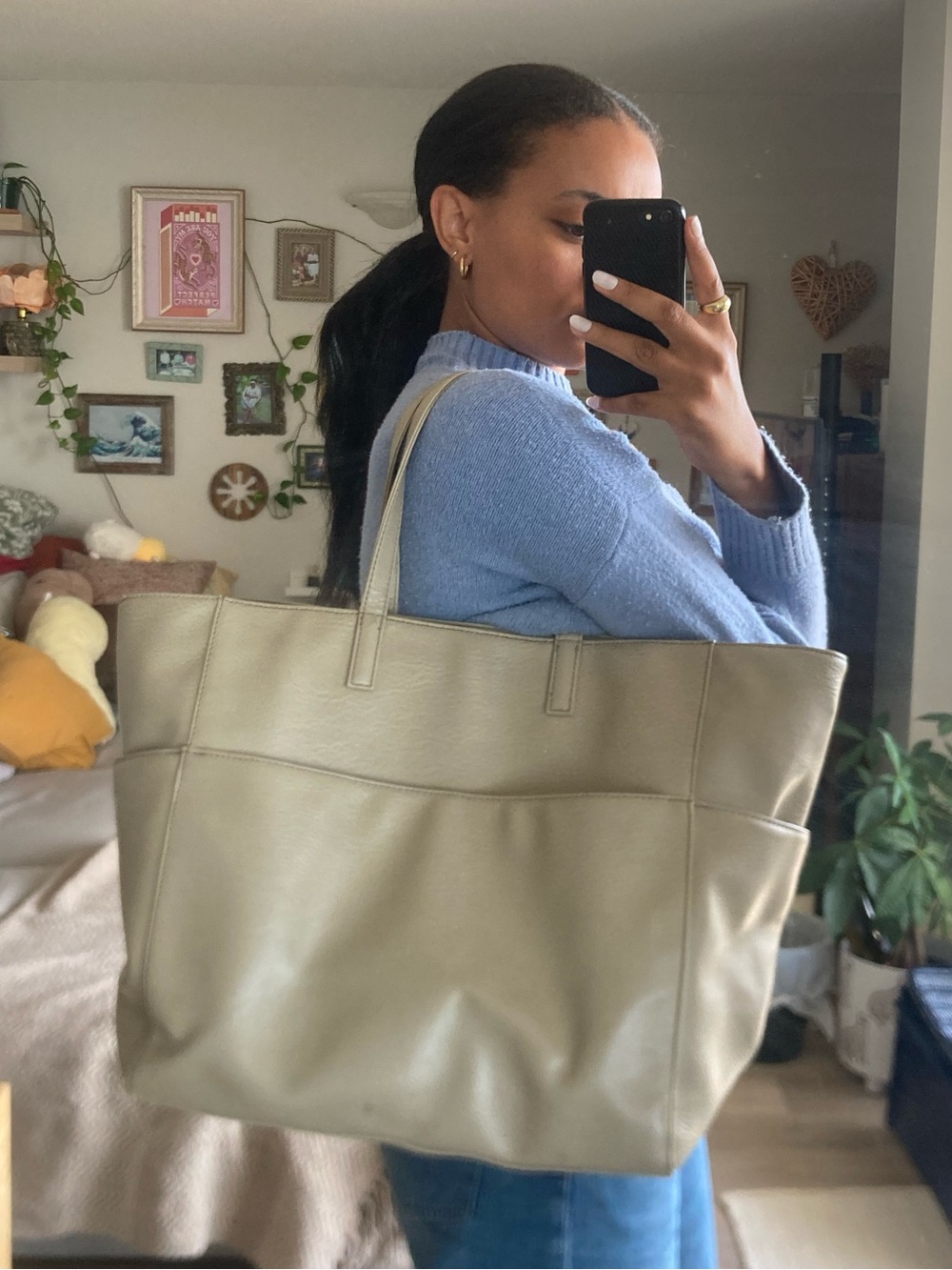 Matt & Nat Tan Vegan Leather Tote Bag